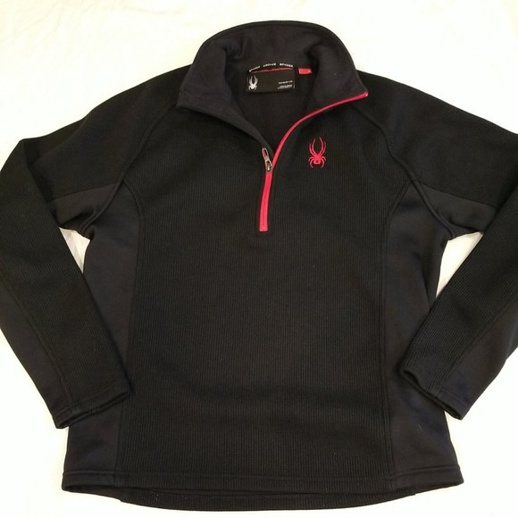 Spyder Other - Spyder Black Jacket/Sweater with Red Details